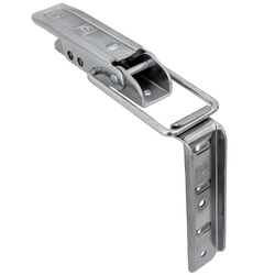 Boční tažné zařízení s přezkou WINTERHOFF BV 10-2 + kompletní boční uzávěr přívěsu BVG 10-A