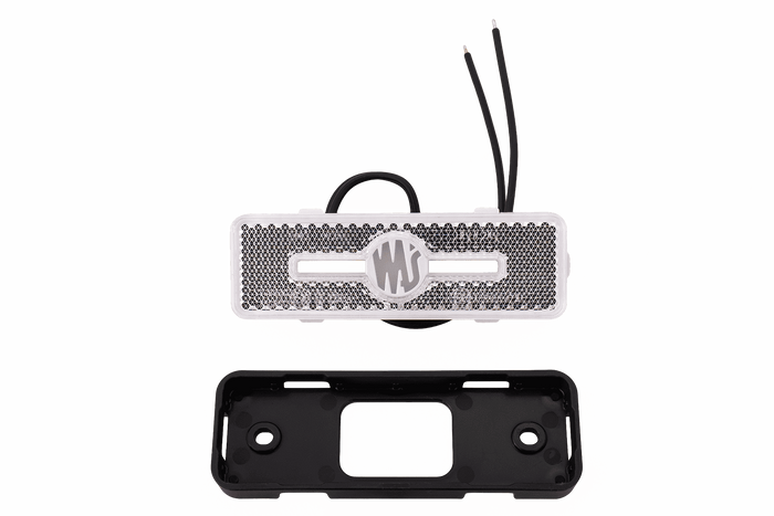 WAŚ W254 2035 LED bílá univerzální obrysová svítilna s držákem