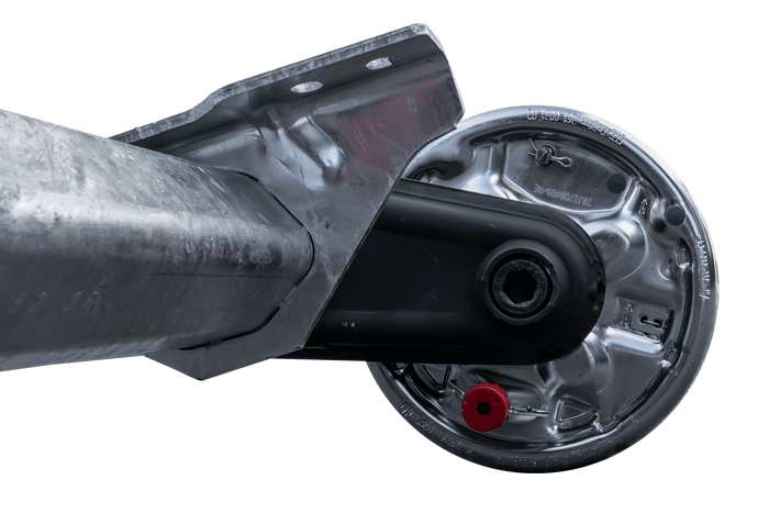 Brzděná náprava AL-KO COMPACT pro přívěs/nosič 1350 kg 1100 mm 1550 mm 5x112