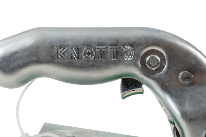 Kulové tažné zařízení KNOTT 6E0176.001 pro přívěs o hmotnosti 750 kg s ojí typu V