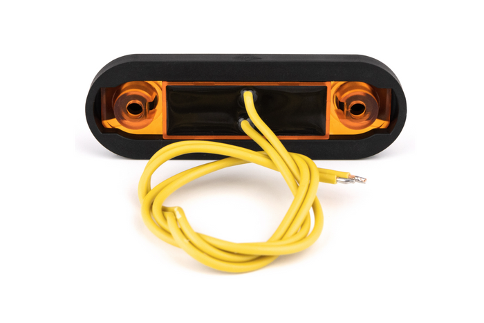 Oranžová obrysová lampa HORPOL LD 3211 LED tenká univerzální