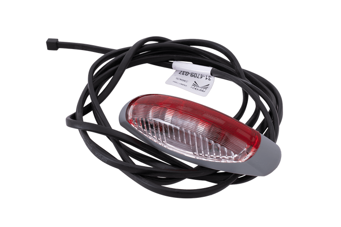 Univerzální obrysová svítilna ASPÖCK FLEXIPOINT II v šedém pouzdře