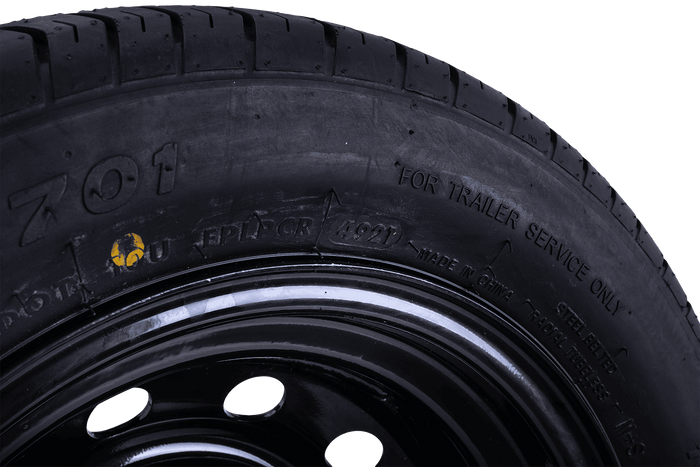 VÝSTUP Kolo přívěsu TYP LINGLONG 155/70 R13 75N RÁFEK UNITRAILER černý 4Jx13" 4x100 ET:30
