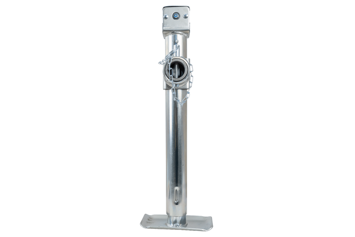 UNITRAILER TJ5002 výsuvná kliková opěra pro plošinový přívěs o hmotnosti 1300 kg 560-940 mm