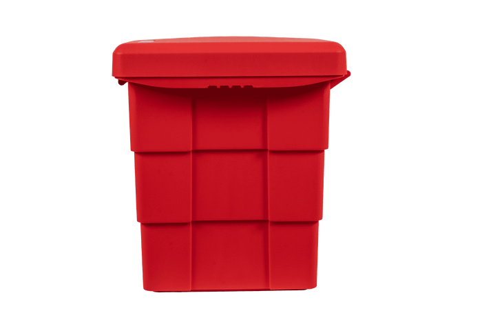 DAKEN 86014 PITBOX kontejner na sypké materiály, nádoba na písek, posypovou sůl 655x570x520mm 108,5l