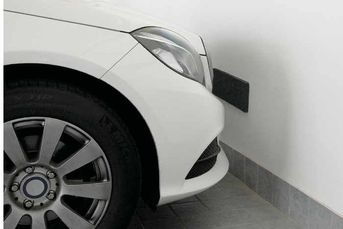 Sada čtyř ochranných stěnových panelů pro garáž LAMPA Premium 40x15cm