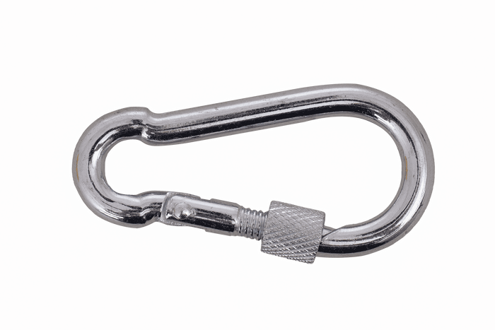 Karabina s pojistkou pro lana DROMET KSZ.6.60 hasičská karabina 6x60mm