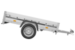 Přívěs s hliníkovými bočnicemi 200x125 Unitrailer Garden 201 KIPP ALU