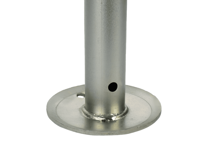 Výsuvná podpěra kliky WINTERHOFF ST48-120 pro přívěs 150 kg 600-820 mm