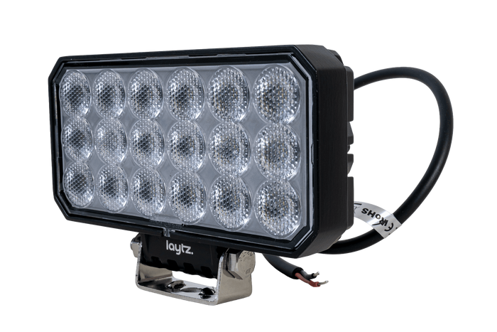 LED pracovní reflektorová svítilna LAYTZ LY7305 72xLED 7000lm obdélníková