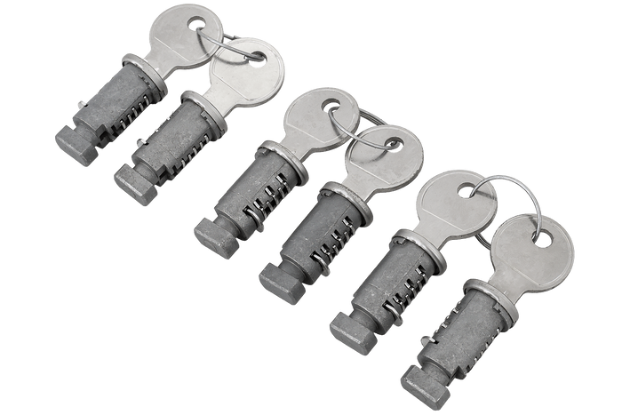 Sada zámků a klíčů Atera (6 dílů + 2 klíče) 083011