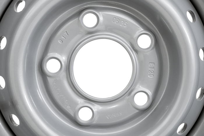 Vyztužené kolo pro přívěs TIRE KENDA 155/70 R12C 104/102N KENDA RIM 4,5Jx12"H2 5x112 ET:20