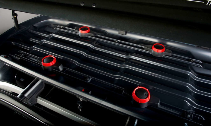 Střešní box Inter Pack Traxer 6.6, černá metalíza