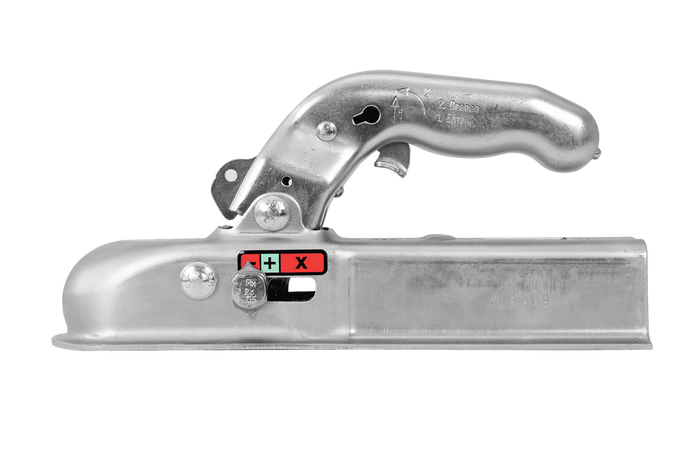 Kulové tažné zařízení KNOTT K7.5-K pro přívěs 750 kg s čtvercovou ojí 50 mm