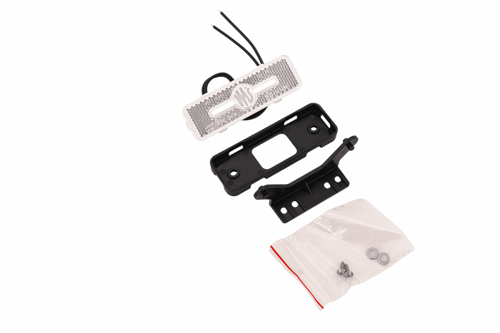 WAŚ W254 2035 LED bílá univerzální obrysová svítilna s držákem