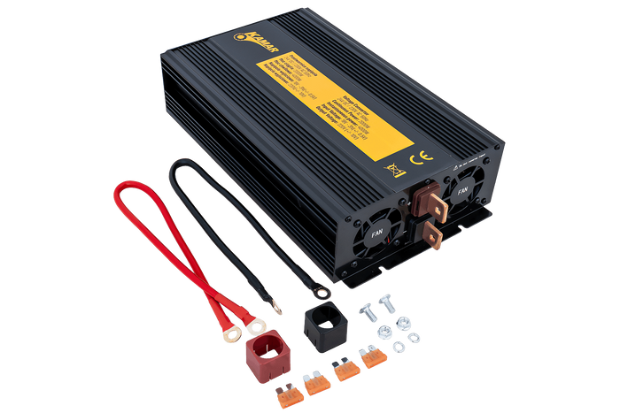 Měnič napětí 24V/230V (2000/4000W) KAMAR E1931
