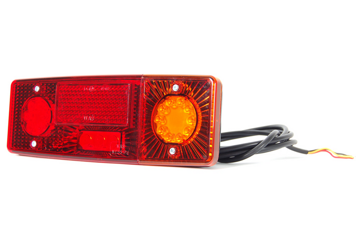 Zadní světlo WAŚ WE551DP 484 LED 4 funkce pravé