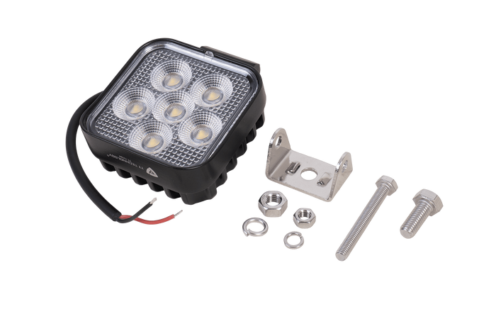 LED pracovní reflektorová svítilna TT TECHNOLOGY BLACK TT.13324 24xLED 1920lm čtvercová