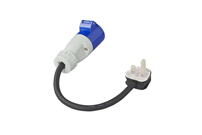 Adaptér s CEE zástrčkou a UK zásuvkou UK ProPlus 373522DE kabel 40 cm 16A 230V 