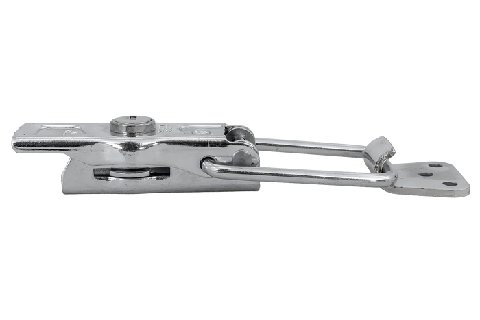 Boční tažné zařízení s upevňovacím prvkem STEELPRESS ZB-13A+Z-11A, kompletní boční zámek přívěsu s klíčem