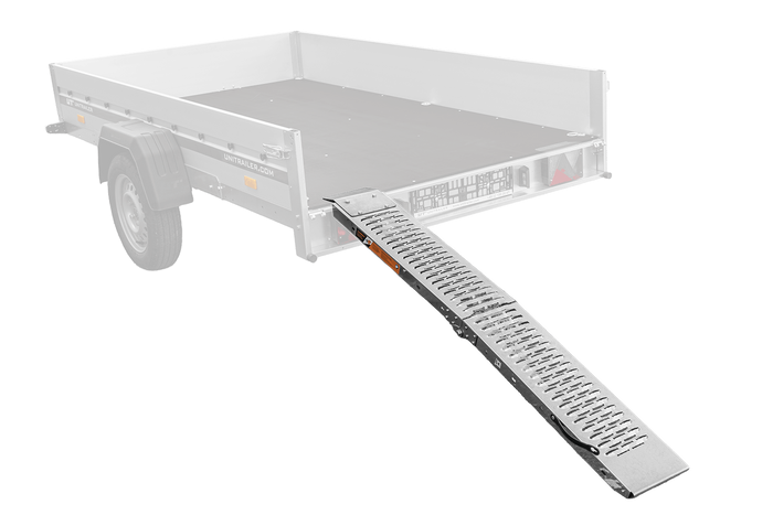 Skládací ocelová nájezdová rampa UNITRAILER ALR004 pro přívěs 170 cm 227 kg