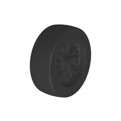 Náhradní kolo pro opěrné kolo KNOTT 6D7691.002, plastové, 210x75mm