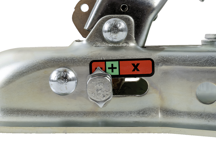 Kulové tažné zařízení KNOTT 6E0176.001 pro přívěs o hmotnosti 750 kg s ojí typu V