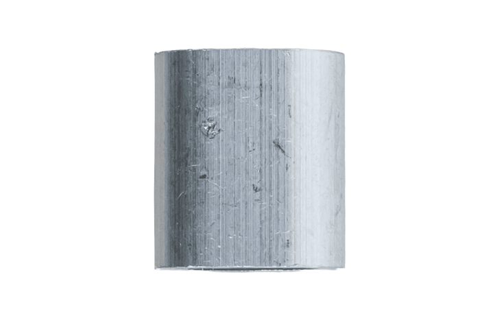 Hliníková spojka pro lana DROMET ZLA.4, objímka pro lana 4 mm