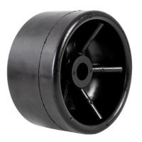 KNOTT posuvná kladka, gumová posuvná kladka 67 mm pro přívěs na loď