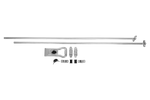 Zamykací závora pro kontejnerový přívěs STEELPRESS ZD-03 V.3, zámek dveří 3000 mm