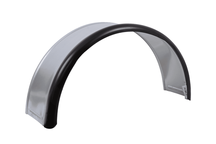 Blatník pro přívěs 13-15" DOMAR DK7110 podběh kola 820/240 mm kovový s gumovým okrajem