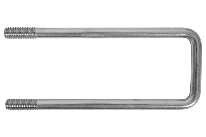 Čtyřhranná svorka DROMET typ C M12 62×202 mm