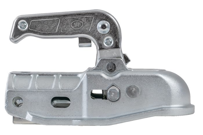 Kulové tažné zařízení STEELPRESS BC-3000C-00-00+Z2 pro přívěs 3000 kg s trubkovou ojí 35-50 mm, litinové