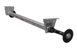 Nebrzděná náprava KNOTT VG7-L pro přívěs 750 kg 1360 mm 1676 mm 4x130