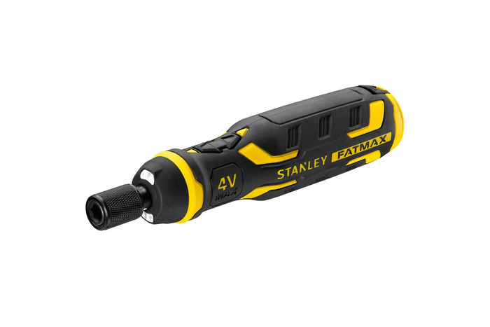 Akumulátorový šroubovák STANLEY 4V s nabíječkou a bity 