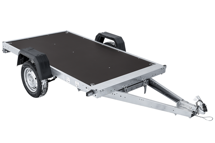 Přívěs na auto na pružinách 230x125 UNITRAILER FORCE 230/R KIPP