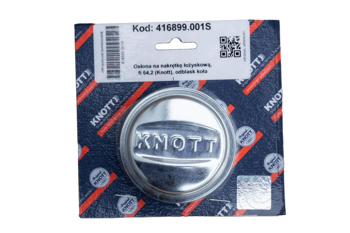 Krytka ložiska náboje KNOTT 64,2 mm pro přívěs