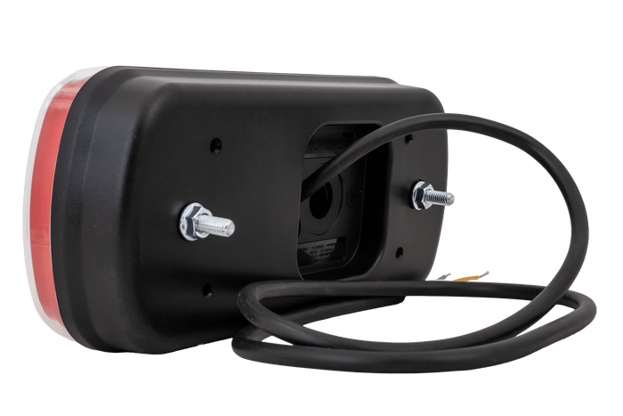 Zadní LED svítilna FRISTOM FT-130 COF, 6 funkcí, univerzální