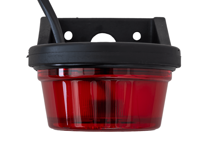 FRISTOM FT-059 LED univerzální obrysová svítilna červená s úhlovým držákem