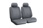 Sada potahů na autosedačky LAMPA Glamur šedá, pro přední sedadla