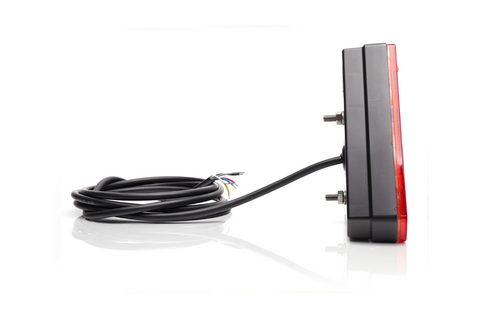 Zadní LED světlo WAŚ W245, univerzální, 6 funkcí