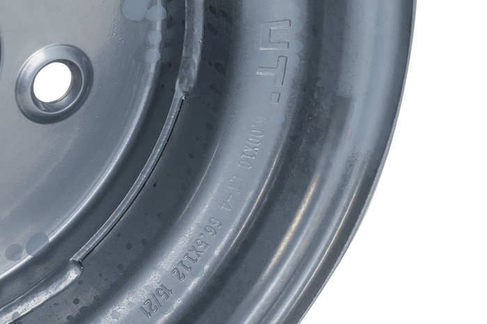 OUTLET UNITRAILER ocelový ráfek 6Jx10“ 5x112 ET:-4 