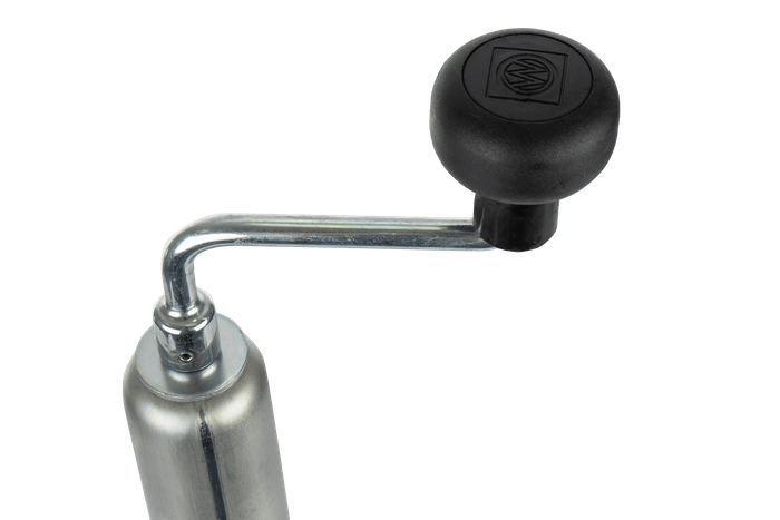 Výsuvná podpěra kliky WINTERHOFF ST48-120 pro přívěs 150 kg 600-820 mm