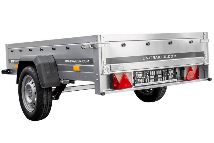 Jednonápravový přívěs na pružinách 200x125 UNITRAILER GARDEN 201/R KIPP