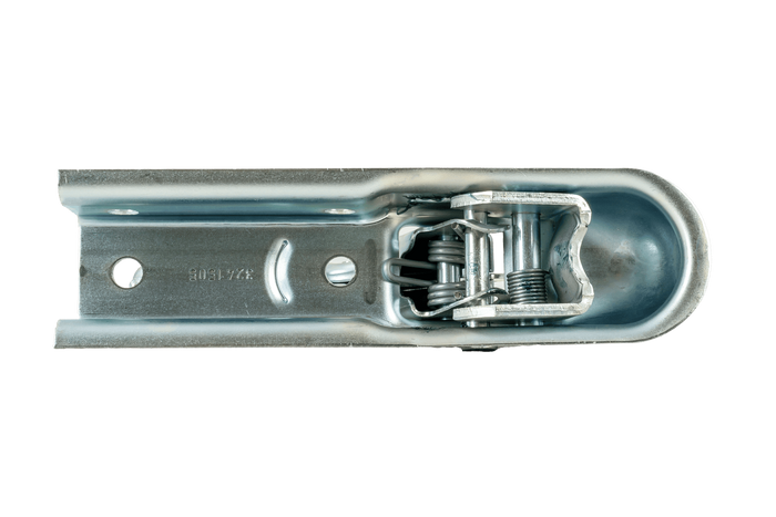 Kulové tažné zařízení KNOTT K7.5-G pro přívěs o hmotnosti 750 kg s čtvercovou ojí o rozměru 45 mm