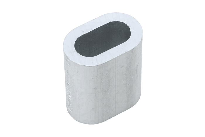 Hliníková spojka pro lana DROMET ZLA.8, objímka pro lana 8 mm