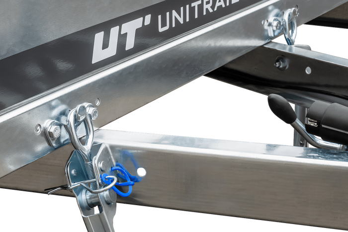 Jednonápravový přívěs 230x125 UNITRAILER GARDEN 230 KIPP s bočnicemi BIS