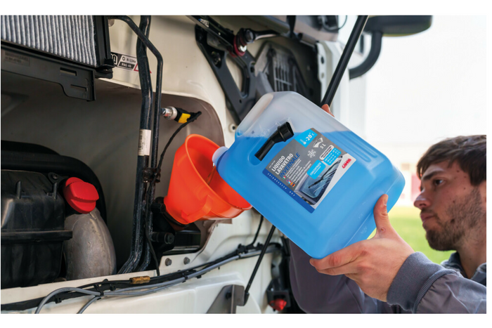 LAMPA trychtýř na topný olej plastový 160 mm