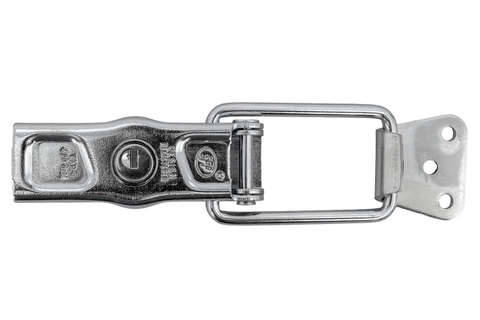 Boční tažné zařízení s upevňovacím prvkem STEELPRESS ZB-13A+Z-11A, kompletní boční zámek přívěsu s klíčem