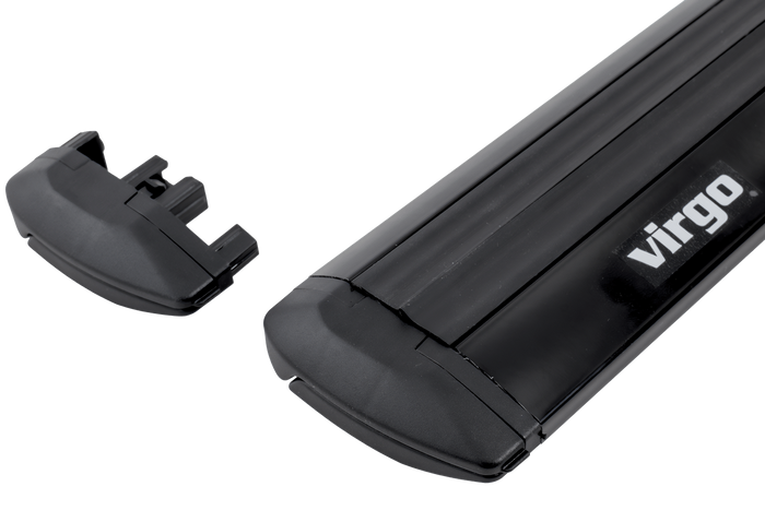 Střešní nosič Inter Pack Virgo IR 110 (G2) s integrovanými lyžinami (černý)